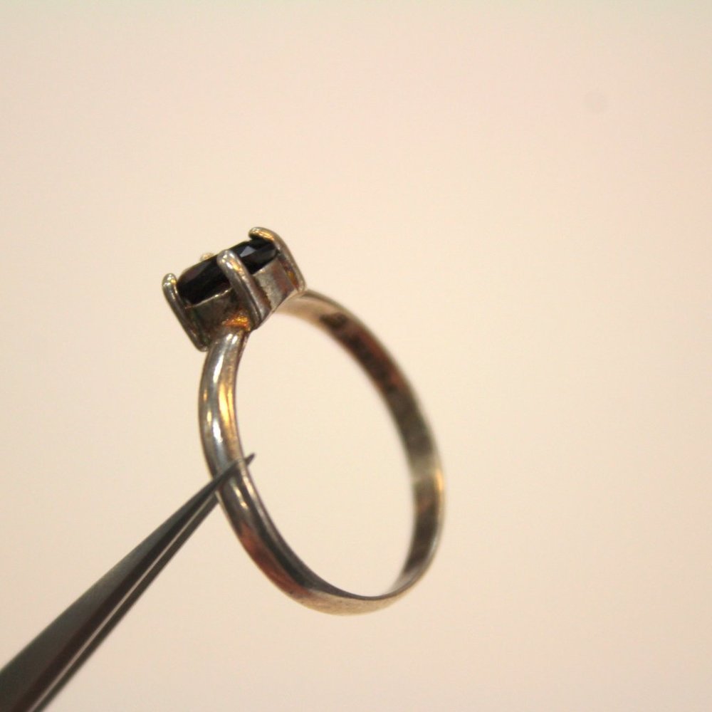 Sterling Silver Ruby Ring - image 4